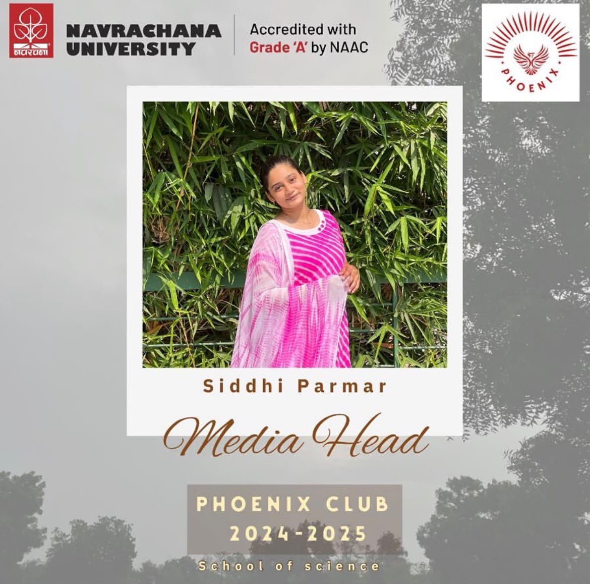 Siddhi Parmar - Media Head 2024