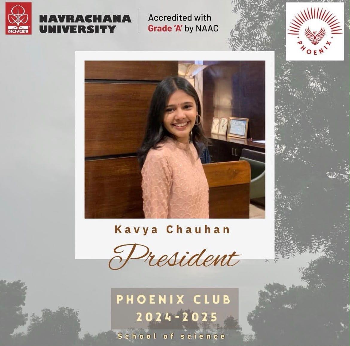 Kavya Chauhan - President 2024