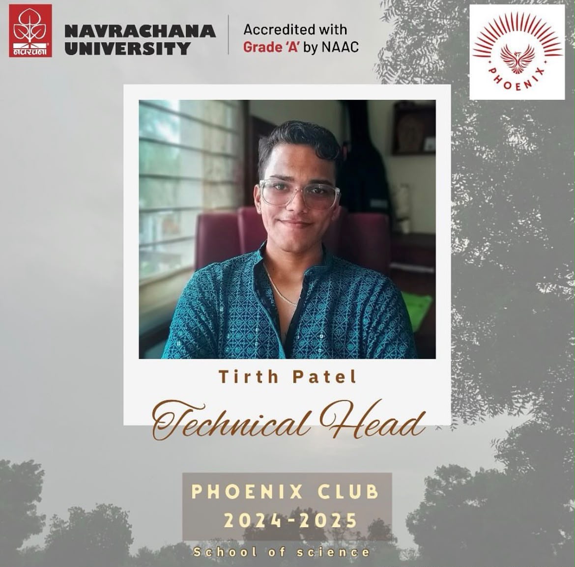 Tirth Patel - Technical Head 2024