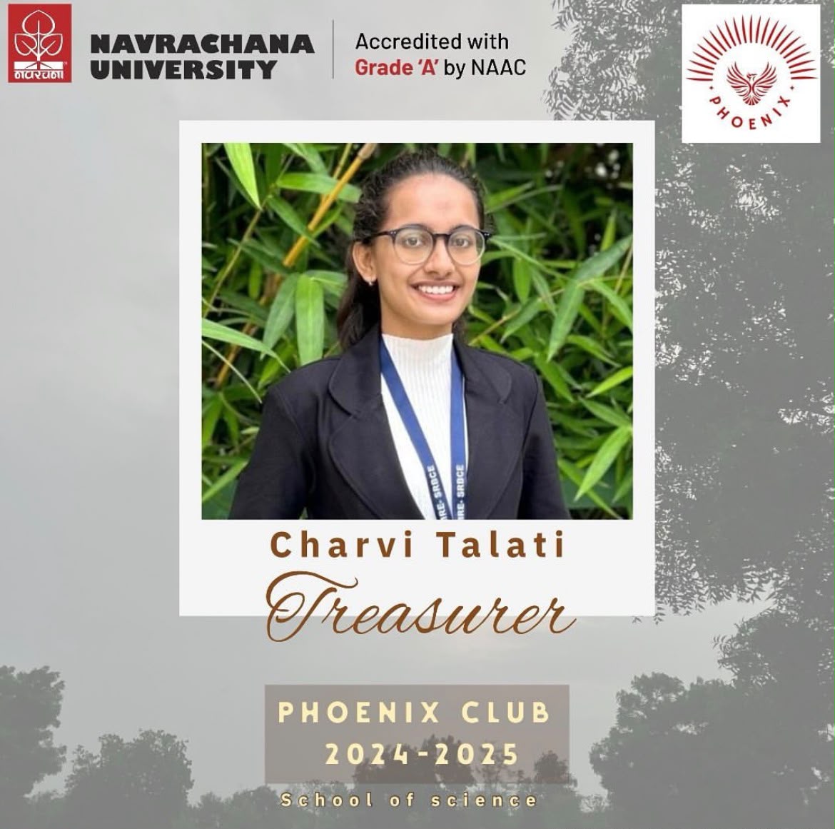 Charvi Talati - Treasurer 2024