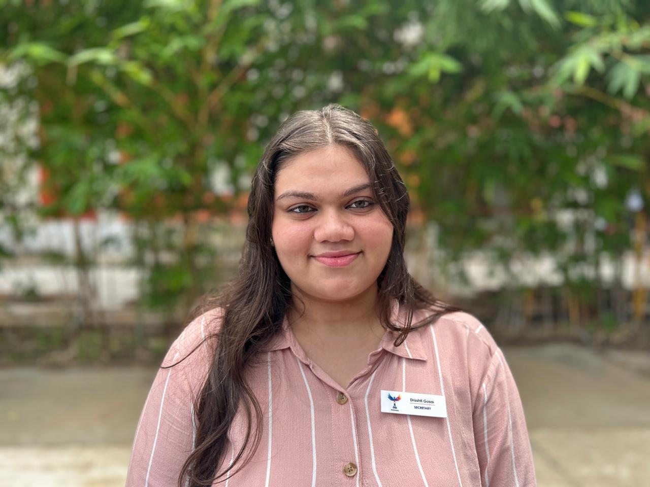 Drashti Gosai - Secretary 2025